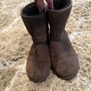 UGG Chocolate Suede Boots